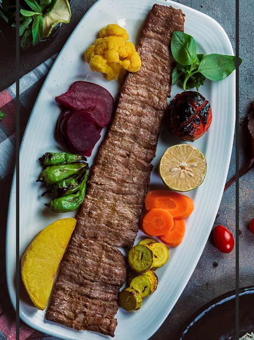  عکس کباب برگ گوسفندي